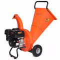 EFCUT C40 Wood Chipper 4" inch Max Diameter Capacity 9 HP 274cc Gas Powered Engine Heavy Duty Shredder Mulcher - EFCUT
