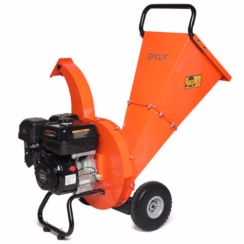 EFCUT C40 Wood Chipper 4" inch Max Diameter Capacity 9 HP 274cc Gas Powered Engine Heavy Duty Shredder Mulcher - EFCUT