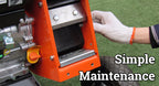 EFCUT R30 Wood Chipper Shredder Mulcher 7HP Gas Powered Heavy Duty Compact Design 3" Inch Max Capacity (R0) - EFCUT