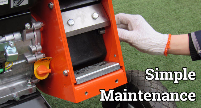 EFCUT R30 Wood Chipper Shredder Mulcher 7HP Gas Powered Heavy Duty Compact Design 3" Inch Max Capacity (R0) - EFCUT