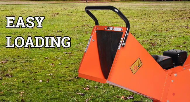 EFCUT R30 Wood Chipper Shredder Mulcher 7HP Gas Powered Heavy Duty Compact Design 3" Inch Max Capacity (R0) - EFCUT