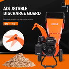 EFCUT C30 LITE Wood Chipper Shredder Mulcher Heavy Duty 7 HP 212cc Gas Powered 3 Inch Max Capacity 1-Year Warranty After Product Registration - EFCUT